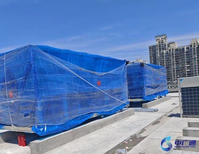 风冷热泵机组降噪工程技术方案-长宁档案馆